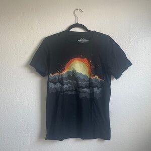 2/$15 When The Sun Explodes by Brent Schoepf black t-shirt